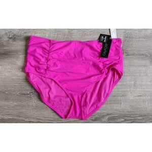 California‎ Waves Plus Rouched High Waist Bottom 2(20/22)